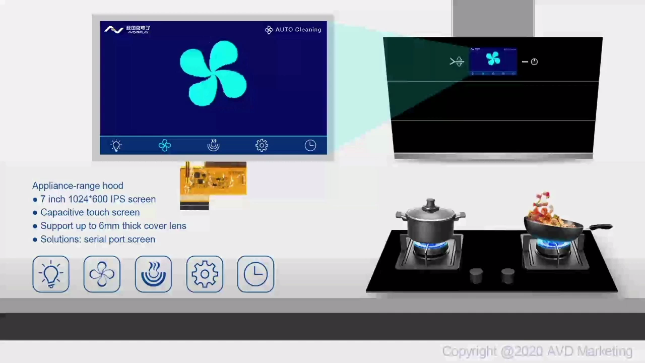 7” 廚電應(yīng)用